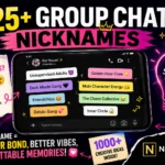 Group Chat Nicknames