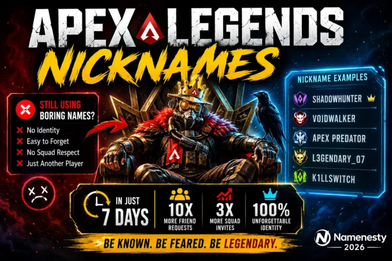 Apex Legends Nicknames