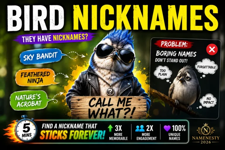 Bird Nicknames