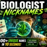 Biologist Nicknames