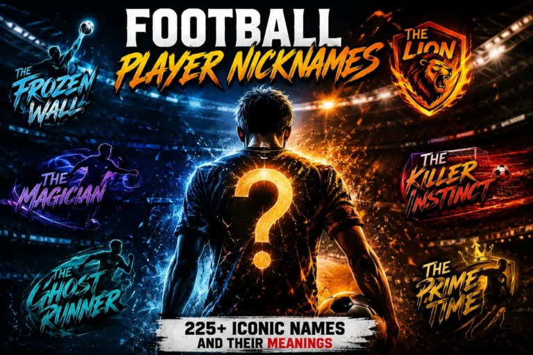 Football Player Nicknames
