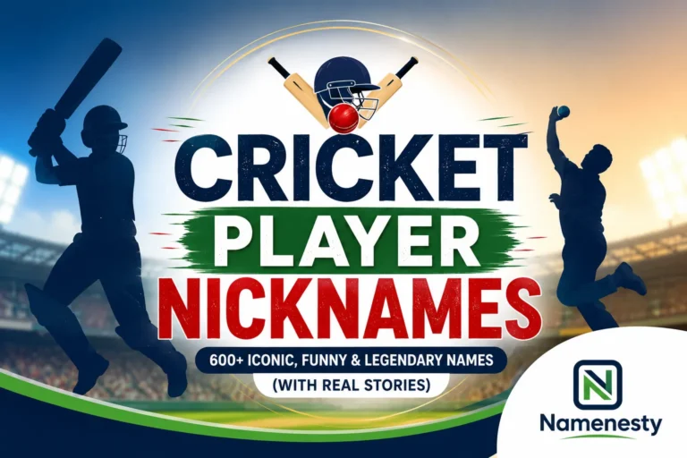 Cricket Player Nicknames