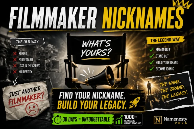 Filmmaker Nicknames