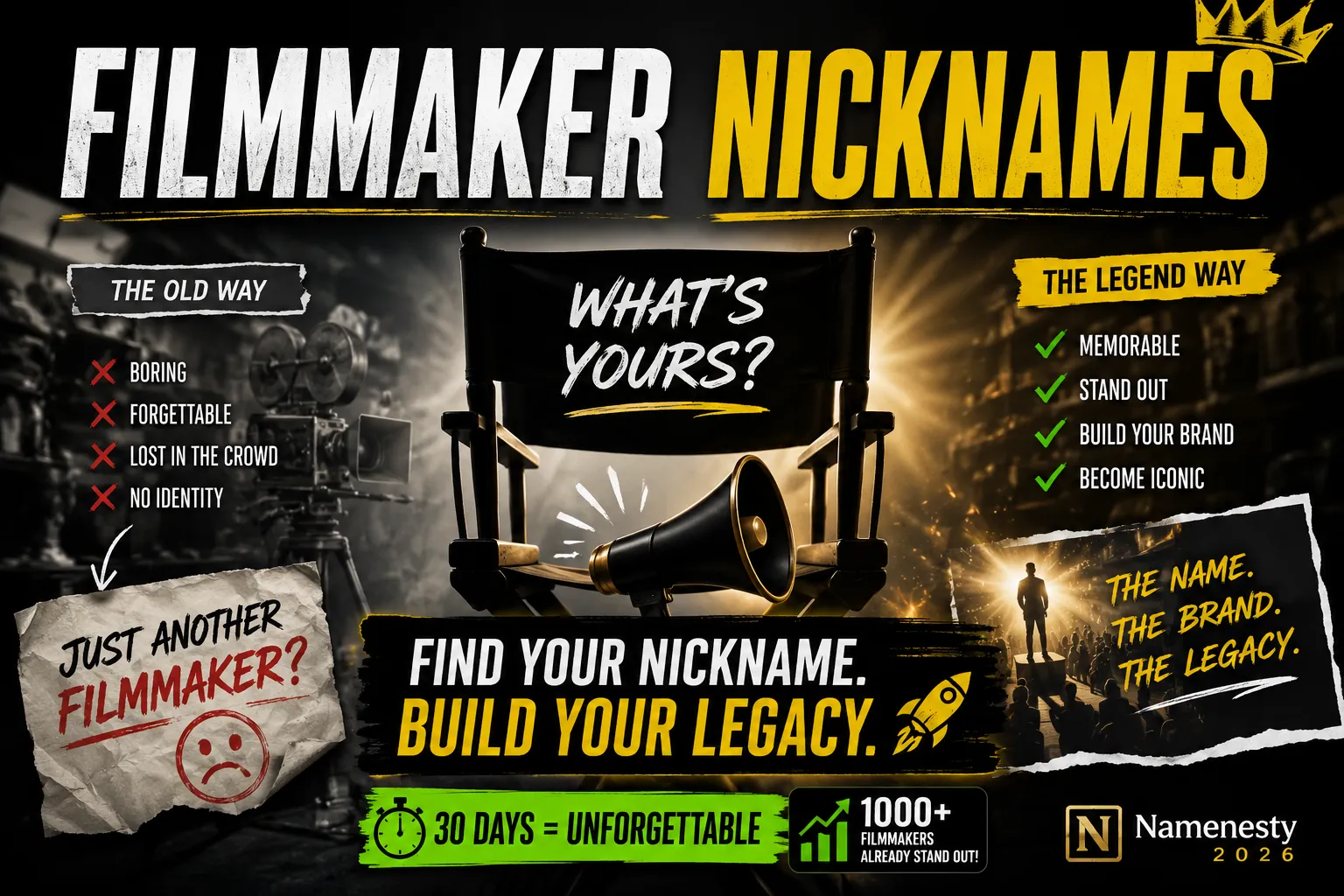 Filmmaker Nicknames