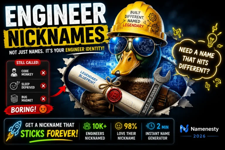 Engineer Nicknames