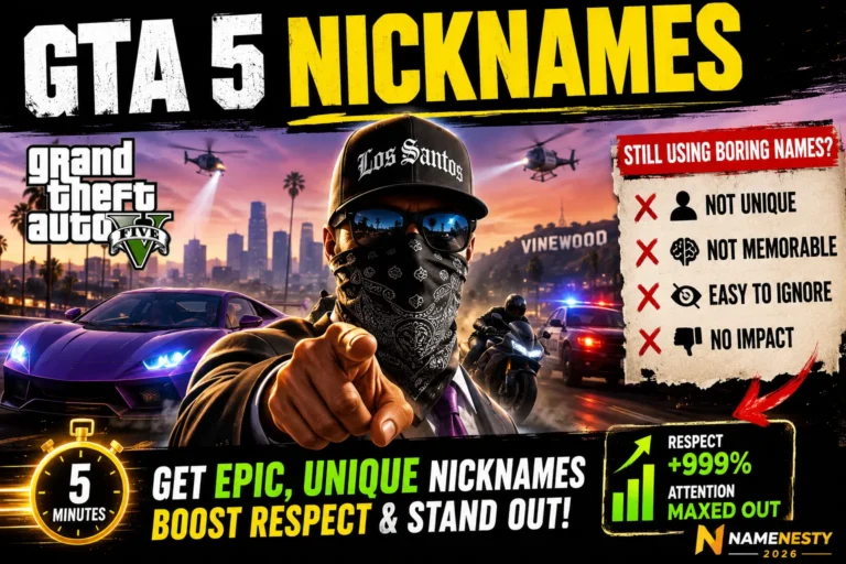 GTA 5 Nicknames