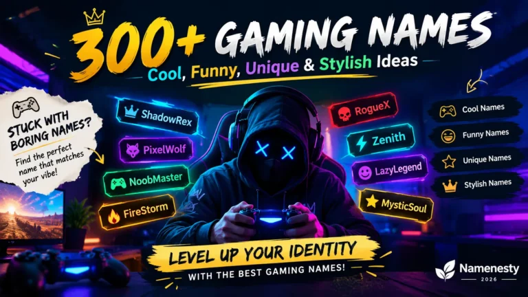 Gaming Names