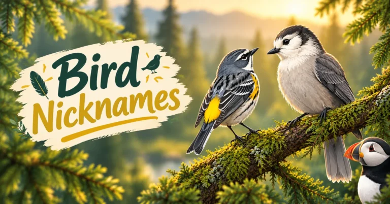 Bird Nicknames