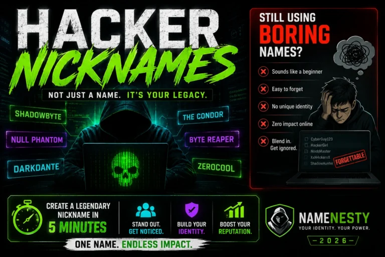 Hacker Nicknames