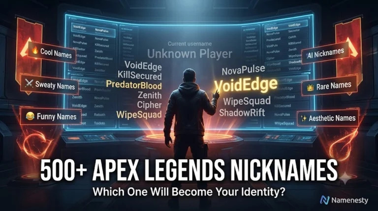 Apex Legends Nicknames