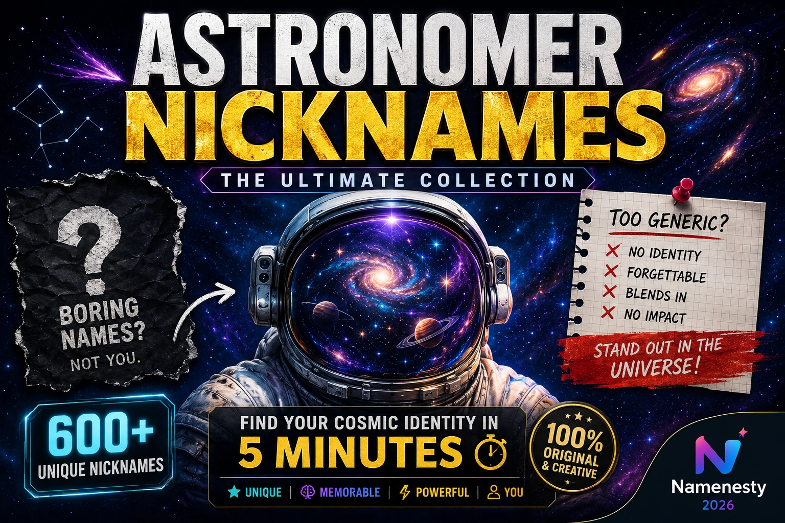 Astronomer Nicknames