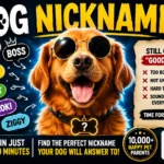 Dog Nicknames
