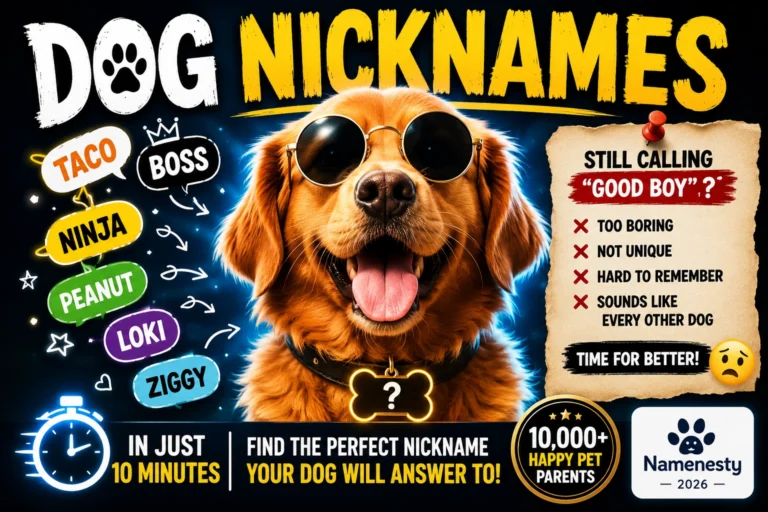 Dog Nicknames