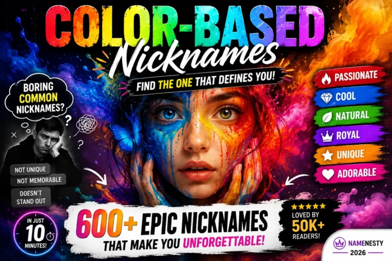 Color-Based Nicknames