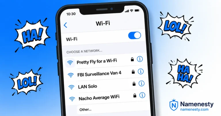 Funny Wi-Fi Nicknames