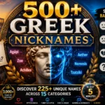 Greek Nicknames