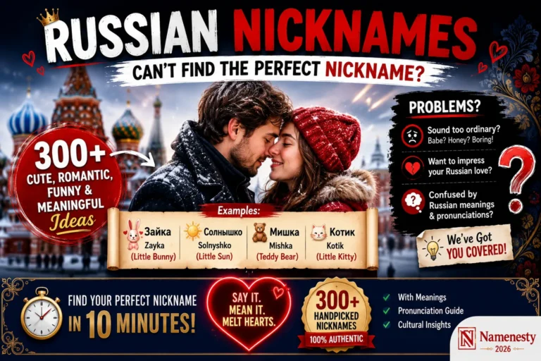 Russian Nicknames