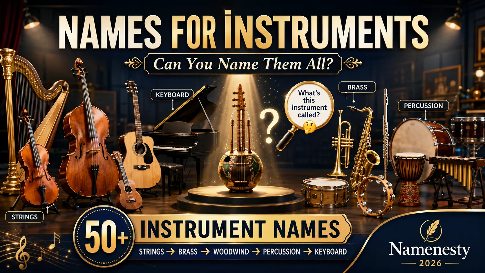 Names for Instruments