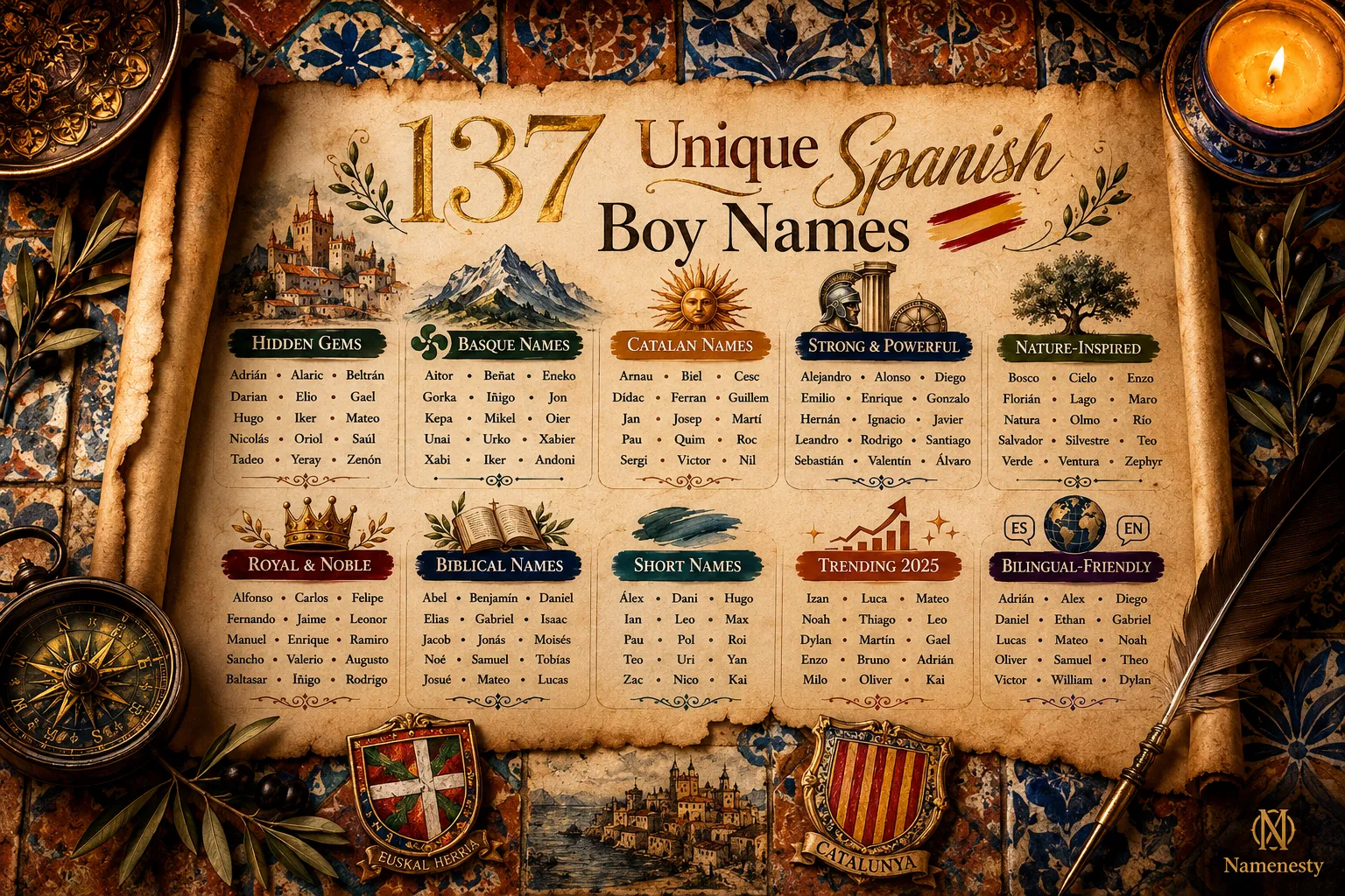 Unique Spanish Boy Names