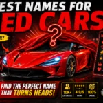 Red Car Names