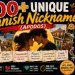 Unique Spanish Nicknames