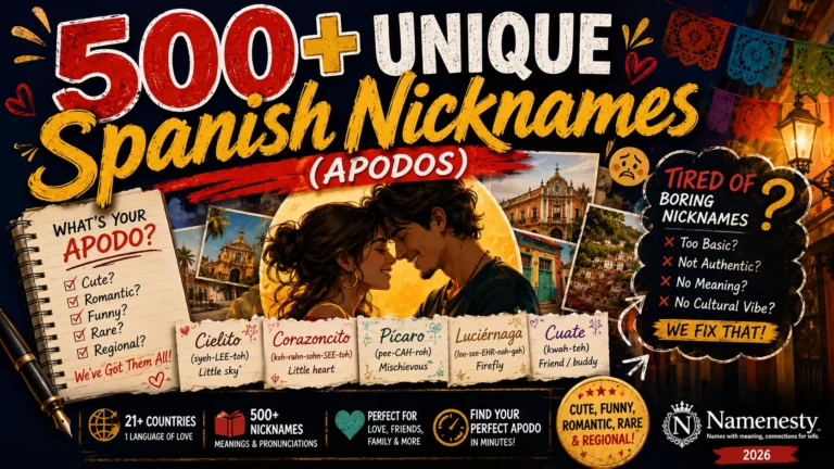 Unique Spanish Nicknames