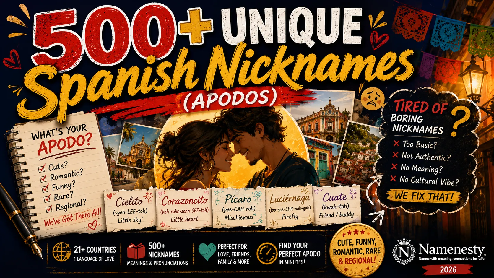 Unique Spanish Nicknames