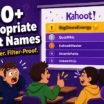 Inappropriate Kahoot Names