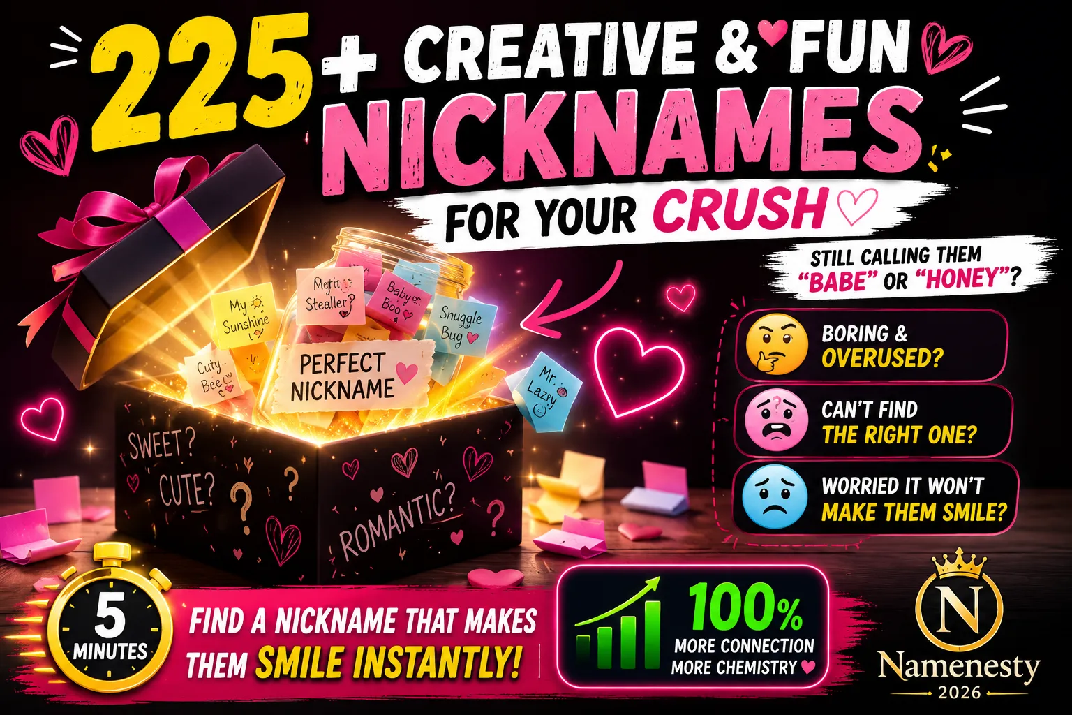 Creative and Fun Nicknames for Your Crush