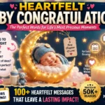 Heartfelt Baby Congratulations
