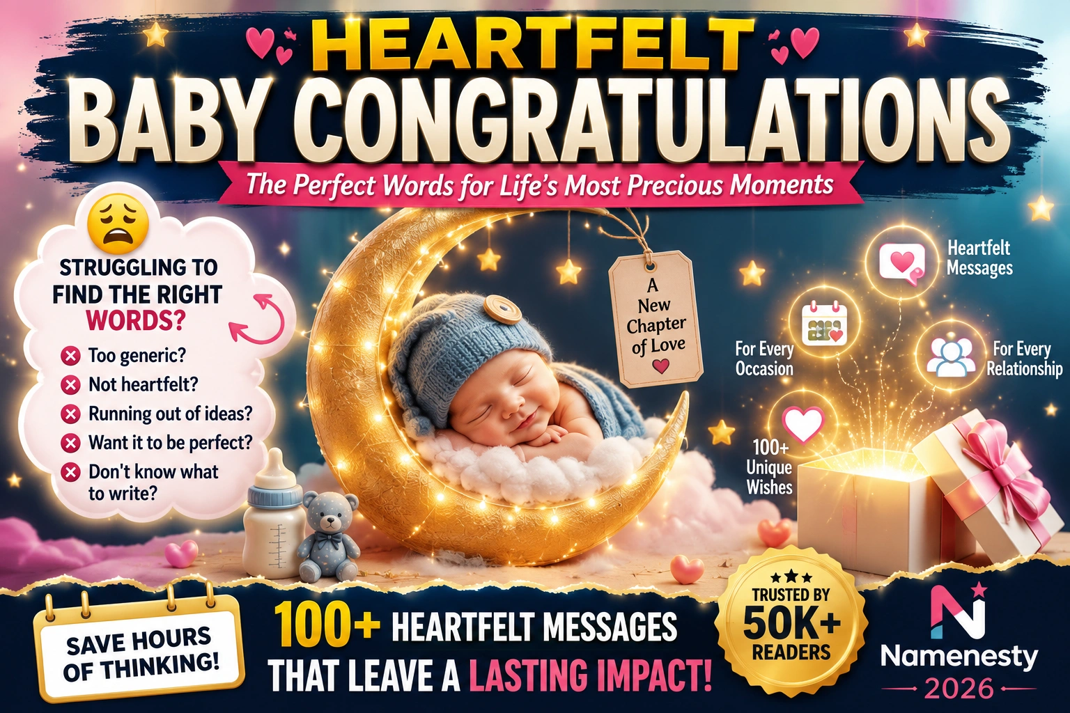 Heartfelt Baby Congratulations