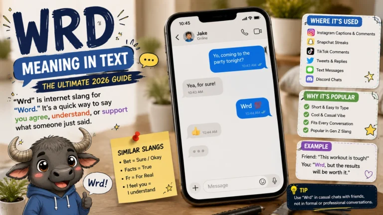 WRD Meaning in Text