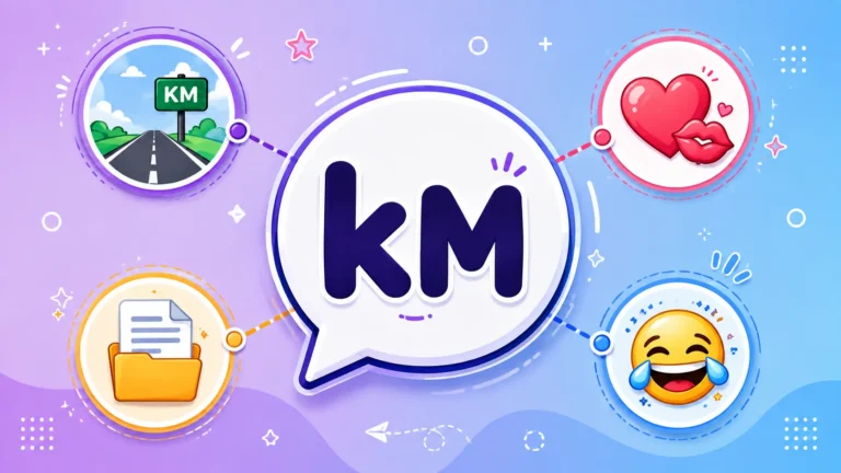 KM Meaning in Text