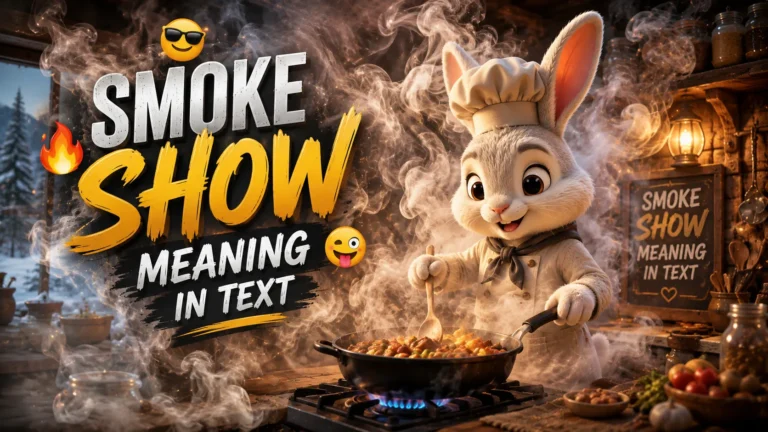 Smoke Show Meaning