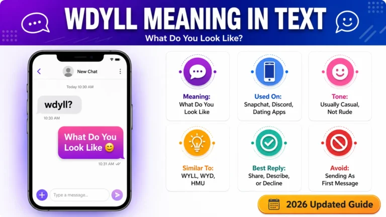 WDYLL Meaning in Text