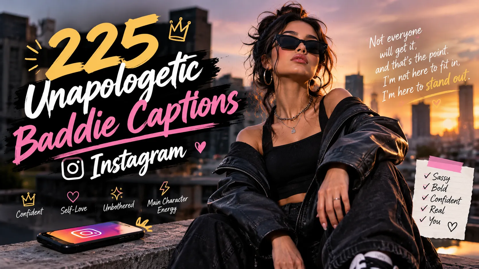 Unapologetic Baddie Captions Instagram