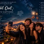 Night Out Photo Captions for Instagram