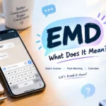EMD Meaning in Text