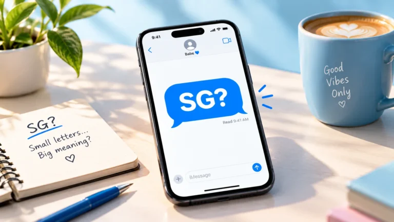 SG Meaning in Text