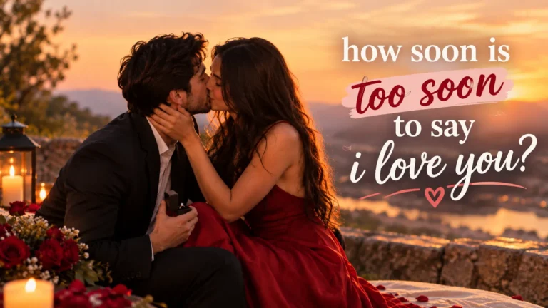 How Soon Is Too Soon to Say I Love You