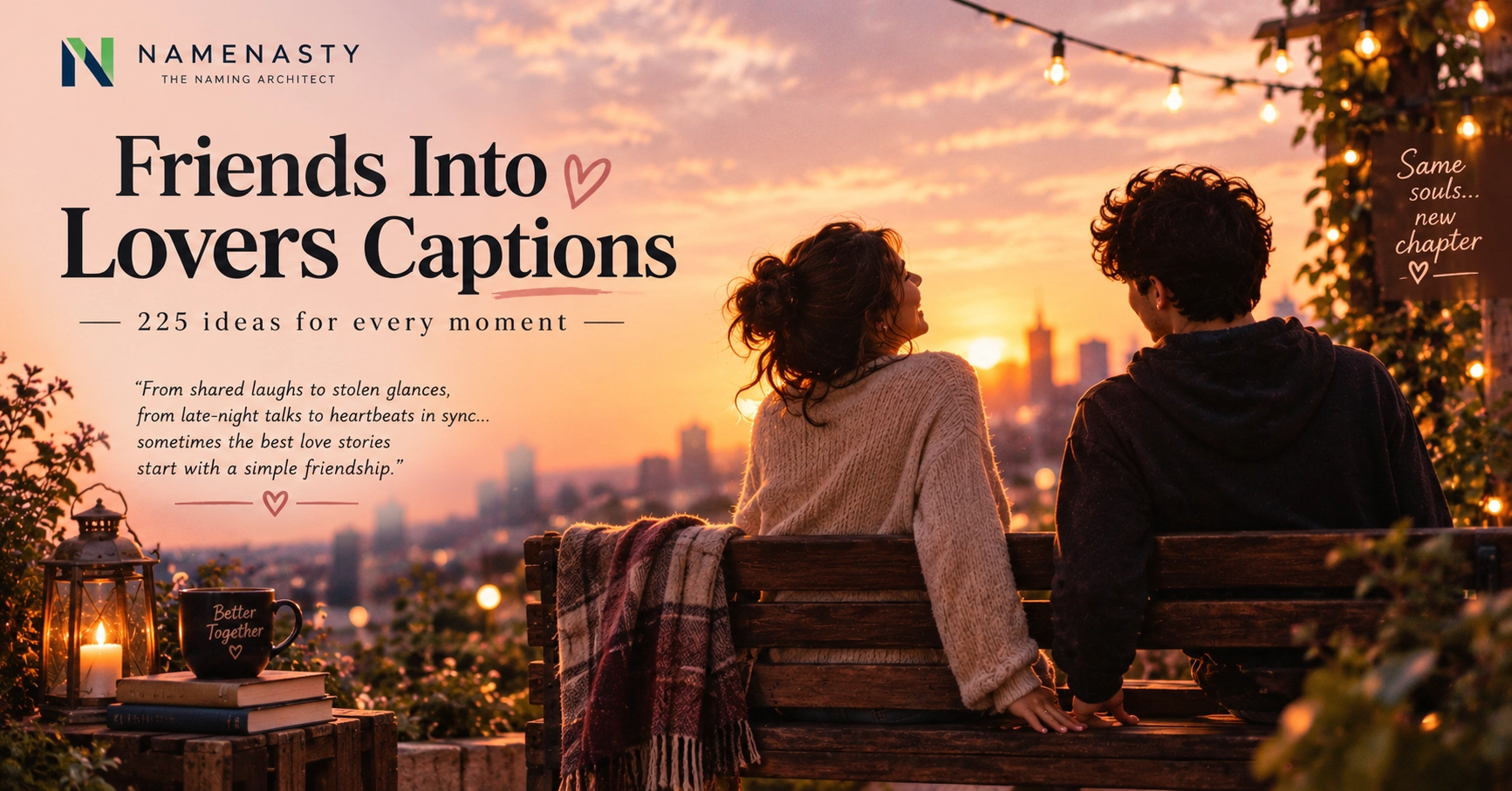 Friends Into Lovers Captions
