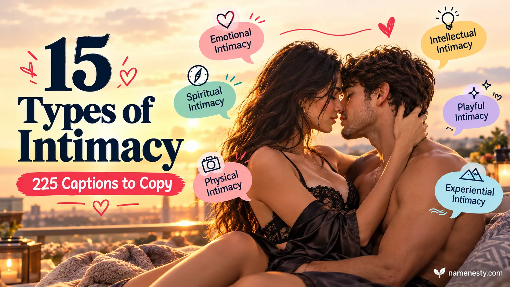 Types of Intimacy Captions