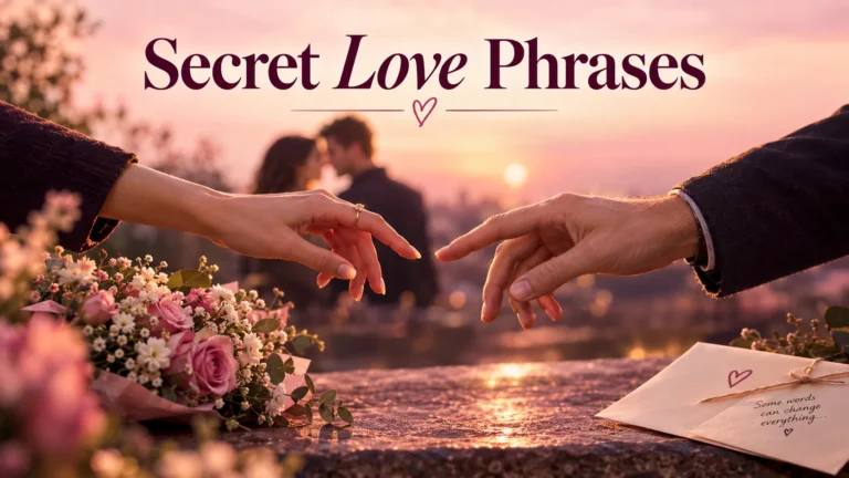 Secret Love Phrases