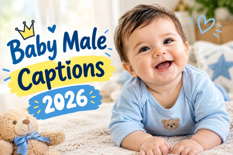 Baby Male Captions