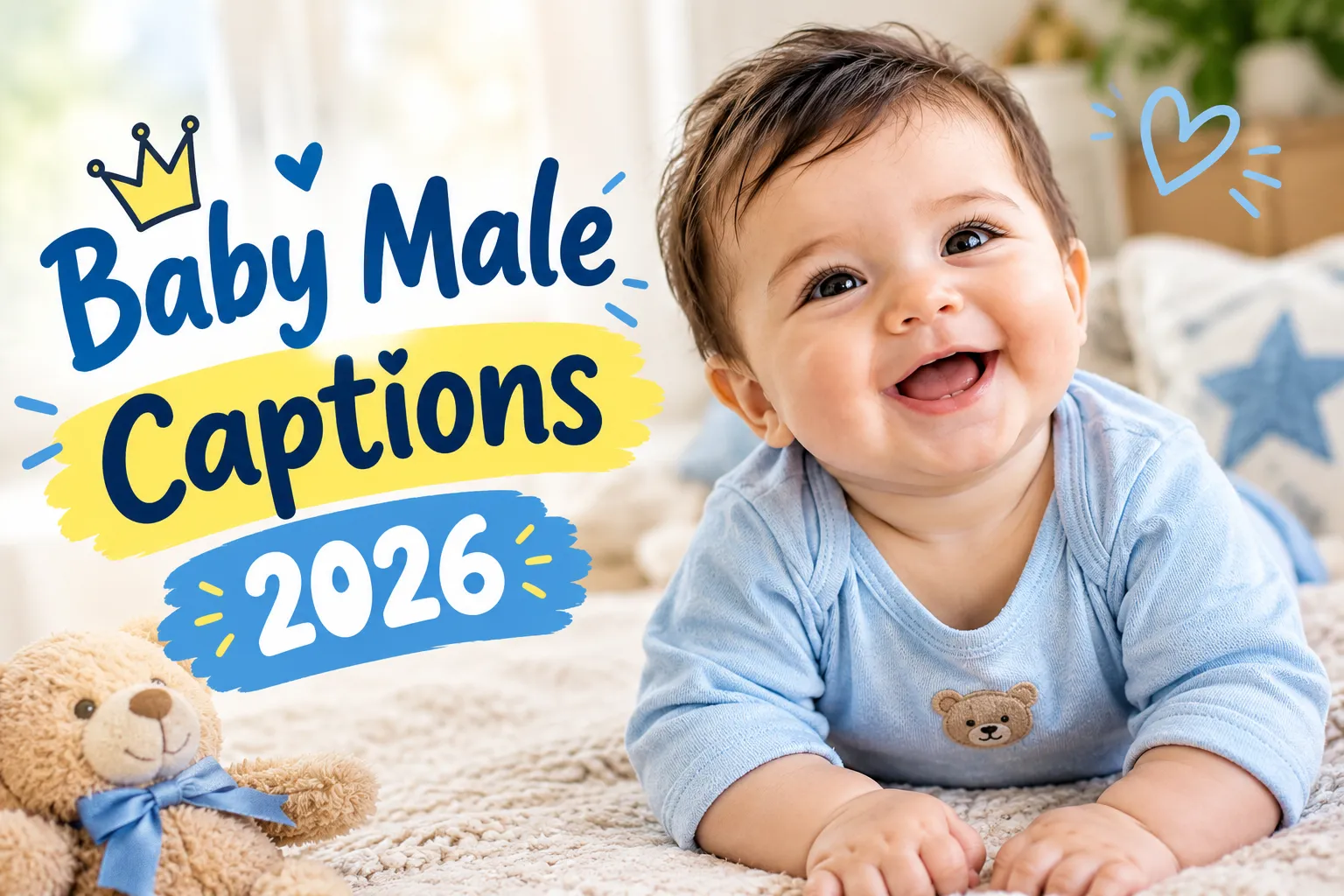 Baby Male Captions