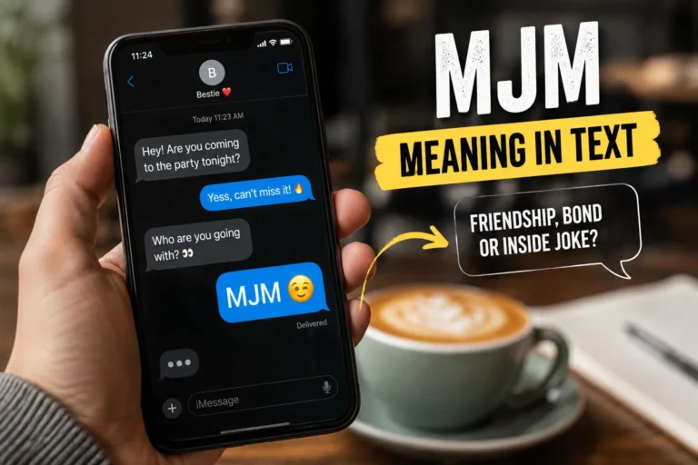 MJM Meaning in Text