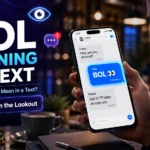 BOL Meaning in Text