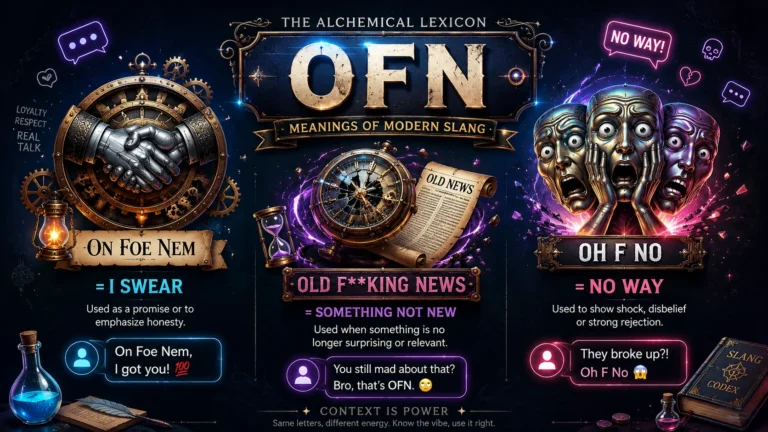 OFN Meaning in Text