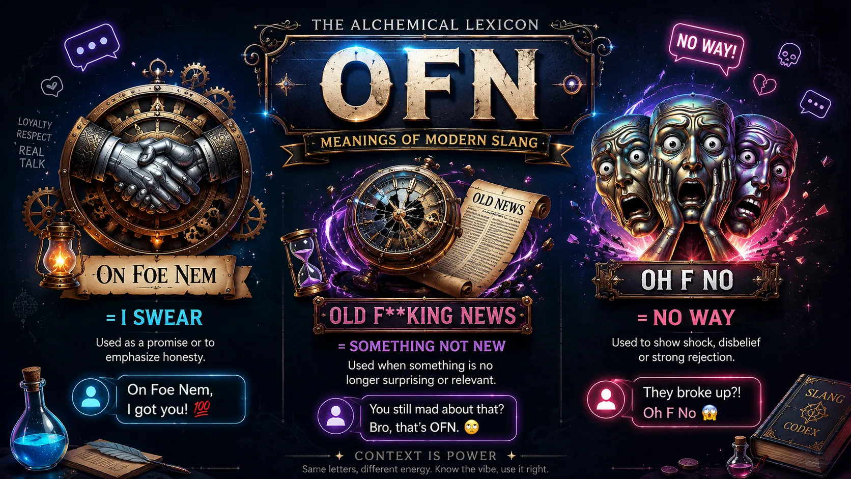 OFN Meaning in Text