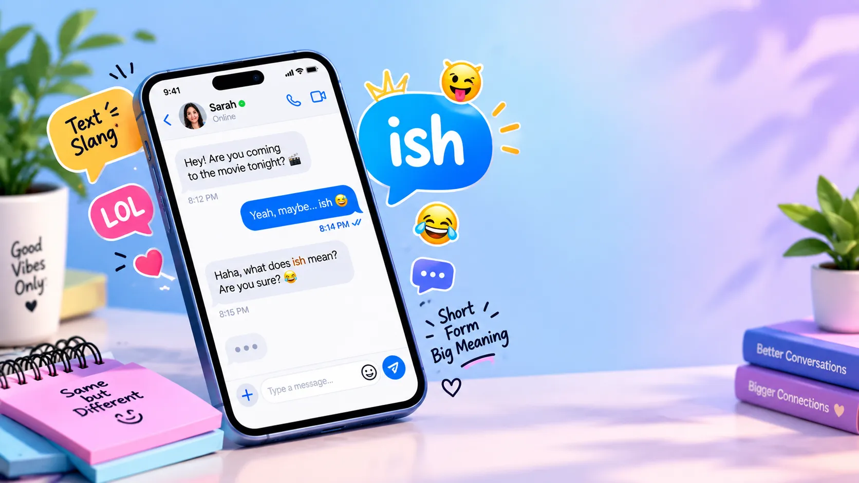ISH Meaning in Text